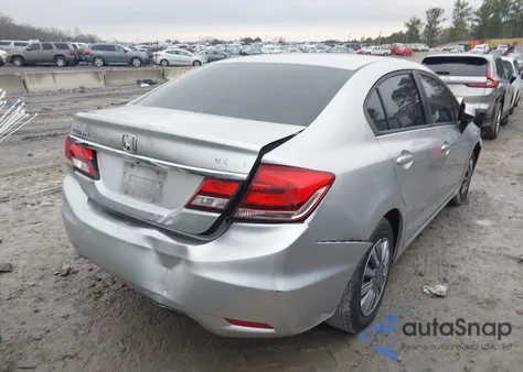 2013 Honda Civic Lx из США, поврежденный, VIN 19XFB2F52DE075945